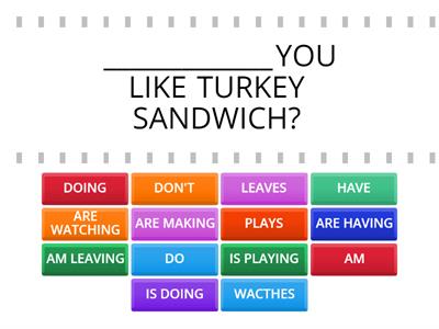 SIMPLE PRESENT X PRESENT CONTINUOUS (A2)
