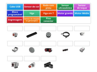 Conhecendo o kit Lego EV3 (revisão 6º A)