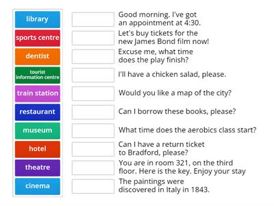 A2 KEY - Listening Part 1_Lesson 1_ex 3