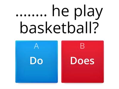 Simple present forma interrogativa