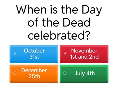 Day of the Dead in Mexico