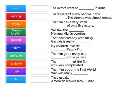 English File Intermediate - Unit 6 - Cinema - #2