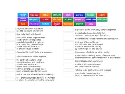 Elements, Compounds and Mixtures 