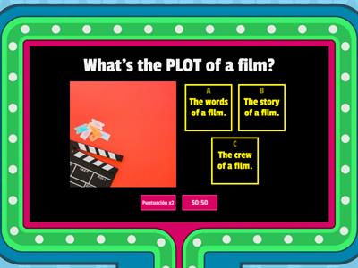 Vocabulary revision! - Cinema