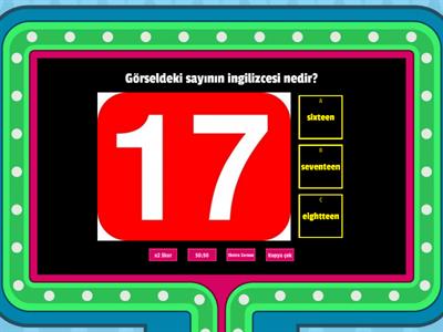 İngilizce 1-5 arası ünite soruları