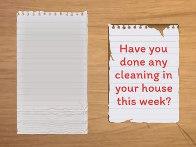 Present Perfect Answer questions  with already/yet