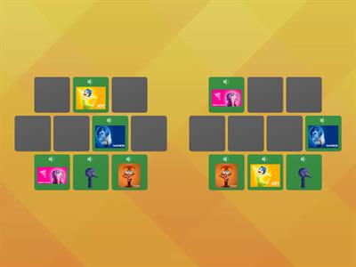 Disney Emotion Game:  Inside Out movie