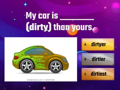 EAL Comparative and Superlative Adjectives