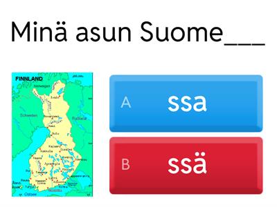 Vokaaliharmonia (ssa/ssä)