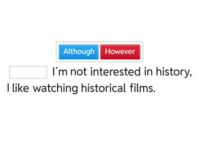 Gold Preliminary Unit 4 Linkers