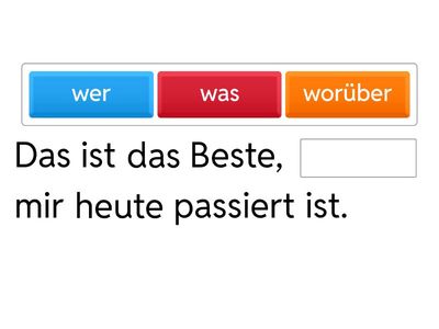 DaZ B2 Relativsätze (wo, wo(r)-Präposition)