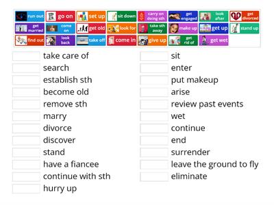 Phrasal verbs 3B  Candelo