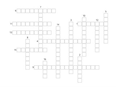 Crossword IELTS Reading 18/10