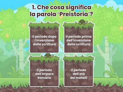 Preistoria: ripasso