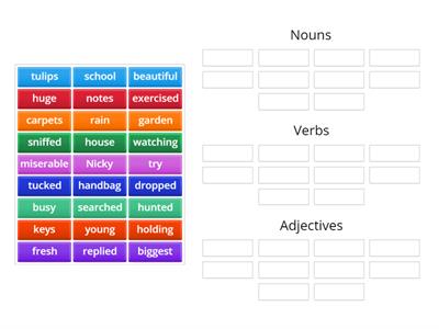 Snow Dog - Chapter 1 - Verbs, Nouns and Adjectives