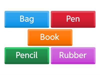 2nd Grade - School objects