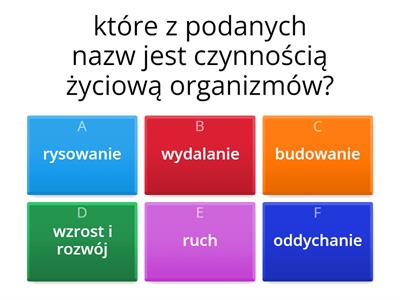 Biologia klasa 5 dział 1