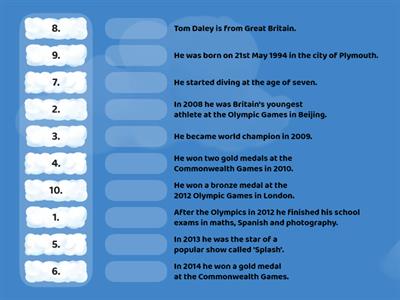 English Plus 1 - Unit 6 - speaking - make the text. 