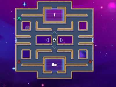 Tricky word maze chase