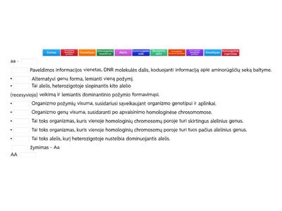 Požymių paveldėjimas 