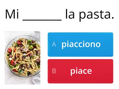 Piace o Piacciono? 