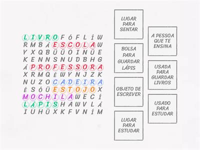 Caça-Palavras para Dislexia