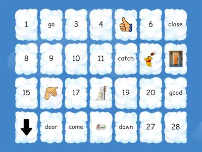 3.03 Sit down, please