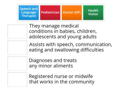 Health Professionals in Child Development