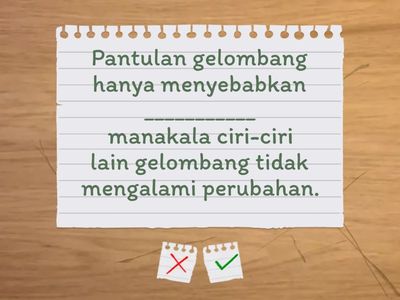 FLASHCARD PANTULAN GELOMBANG