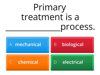 wastewater treatment plant