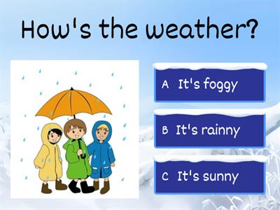 2nd Grade (The weather)