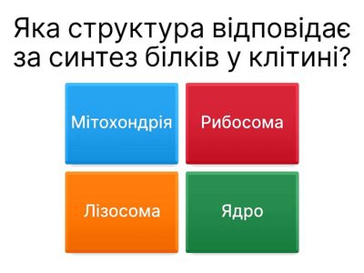 Біологічна вікторина: Людина