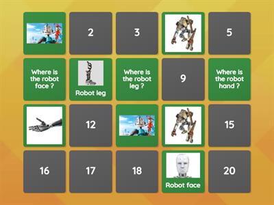 Robotics Matching Game