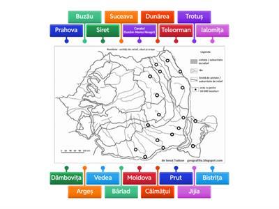 România-rețeaua apelor curgătoare (2)