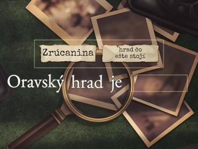 Oravský hrad 