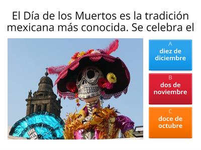 Quiz El Día de los Muertos