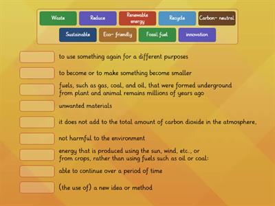 Unit 5 : lessons 1-2- Eco-living