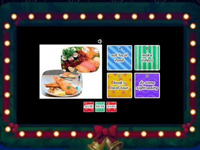 5A Chapter 5 Vocab (Activities and preparations for a tour)