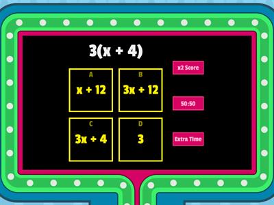 Distributive Property