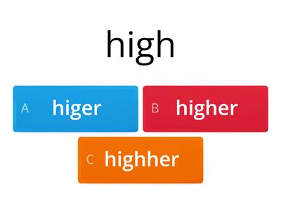  Comparatives