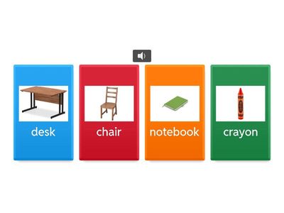 G1- Lístening- School things