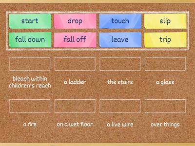 home accidents - collocations