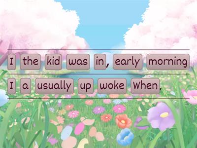 Daily Routine in Past Simple