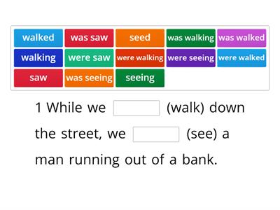 Brainy 7 Unit 2 Past simple or continuous 