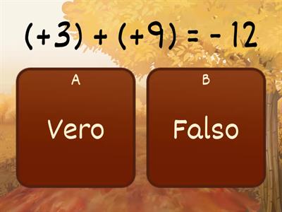 Somma di numeri relativi 