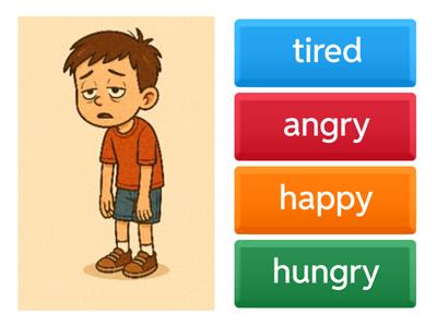 Emotions - grade 3 English