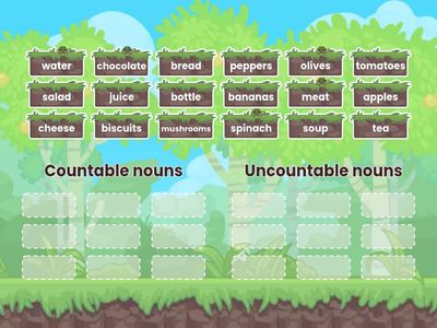 Countable -uncountable nouns