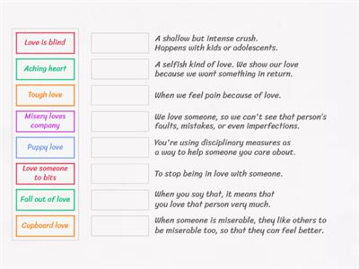 Emotions | Idioms with Tutore.eu