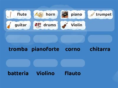 English - Musical Instruments