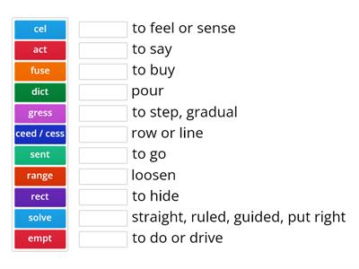 10.5b Latin Roots Matching